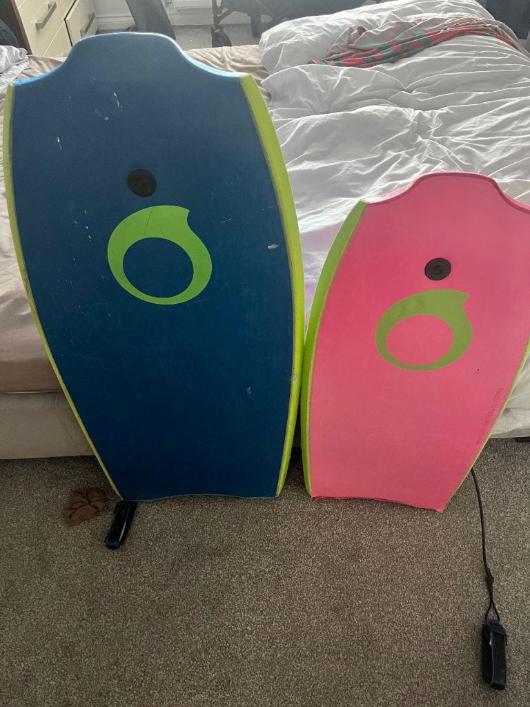 Tribord Bodyboards x2 Small and Large Childrens