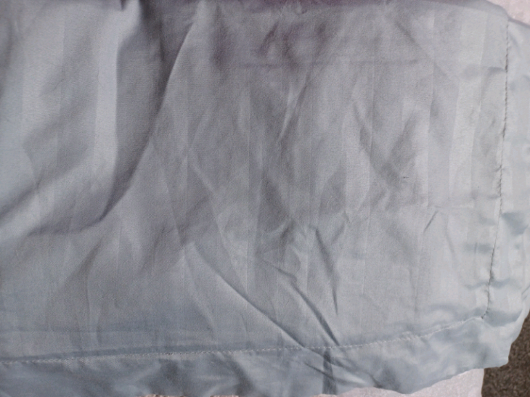 Sea foam blue double duvet