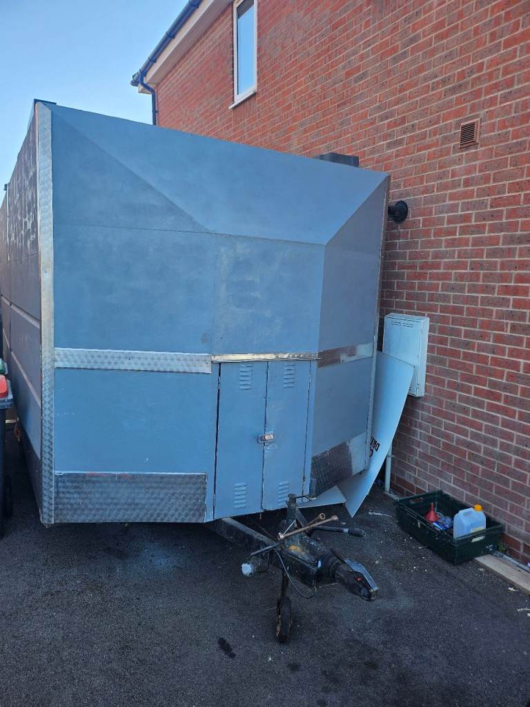 Mobile Catering Trailer with Stainless Steel Interior