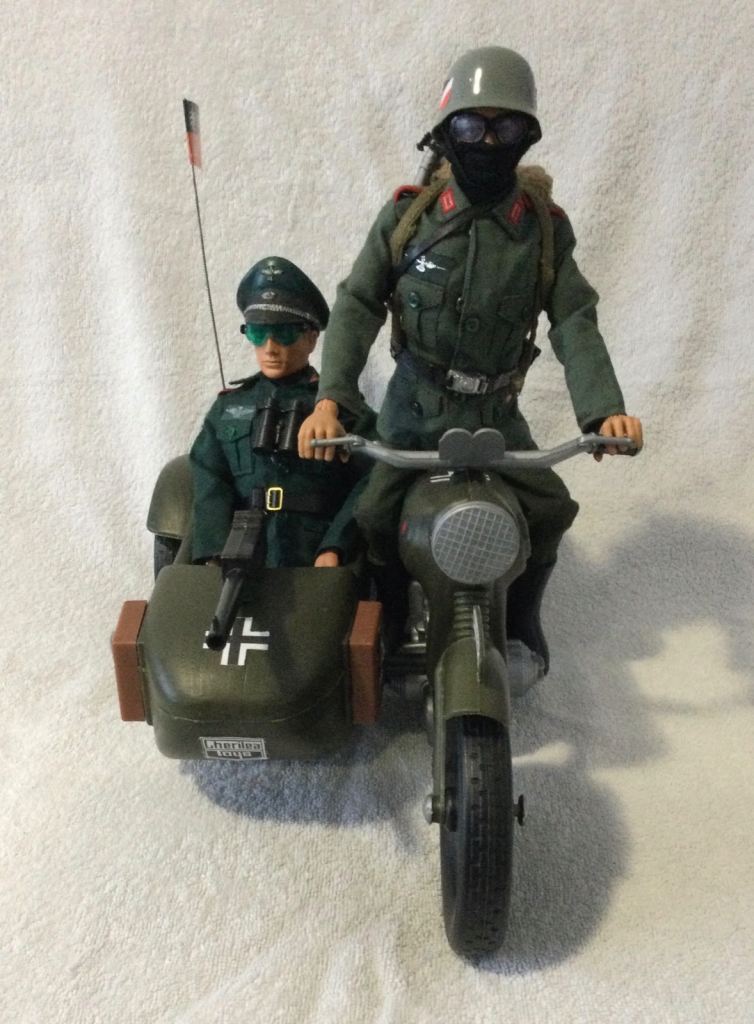 Action man German sidecar 