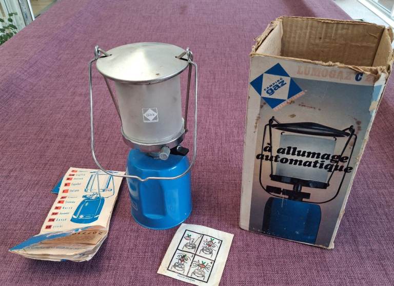 CAMPINGAZ AUTOMATIC IGNITION LAMP LANTERN CAMPING GAS