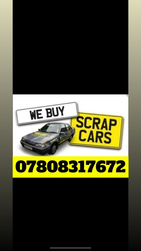 Unwanted Scrap Vehicles Wanted for Cash – Any Condition UK Wide