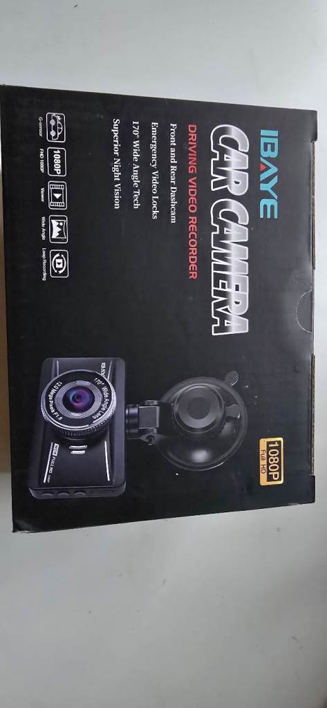 Front and rear dashcam
