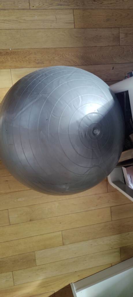 swiss ball about 50 cm diameter