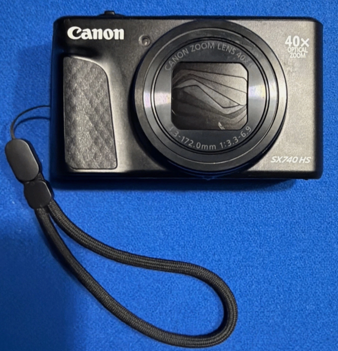 Canon PowerShot SX740 HS 40x Optical Zoom 4K Flip Screen Digital Camera