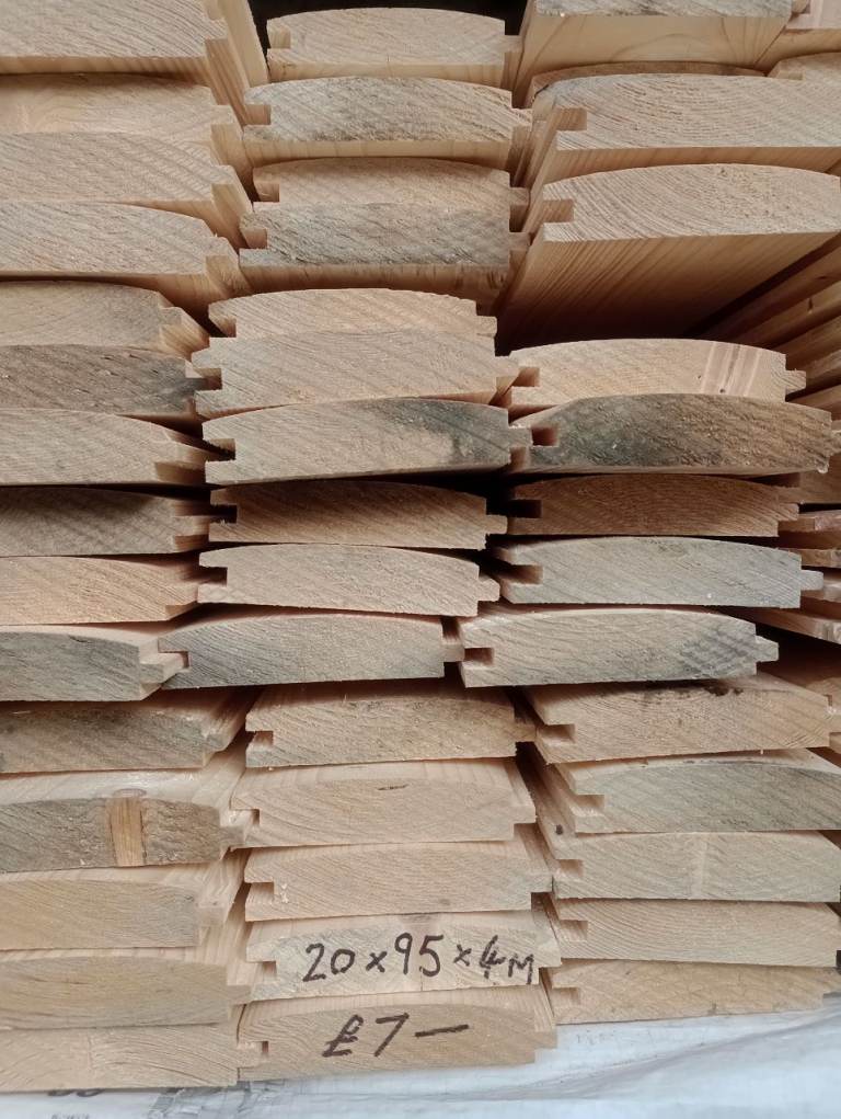 Log cabin cladding 