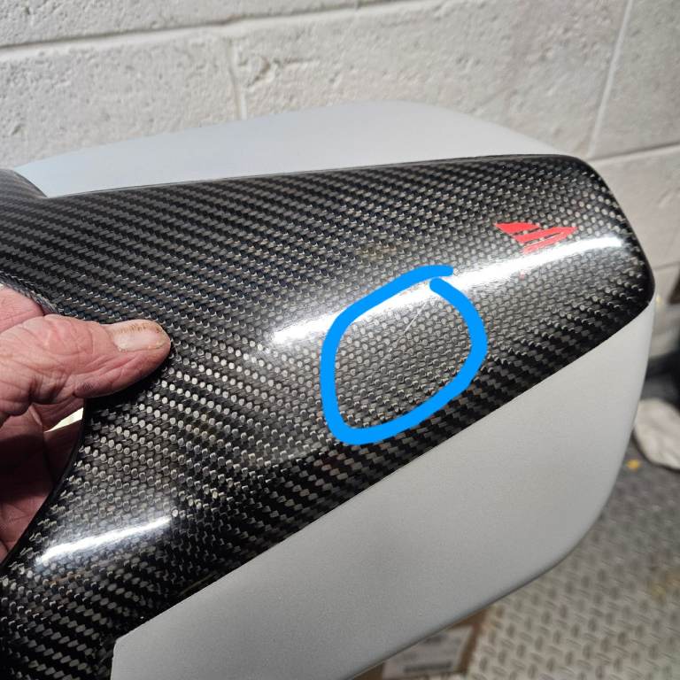 Yamaha MT10 carbon fibre Seat Cowl