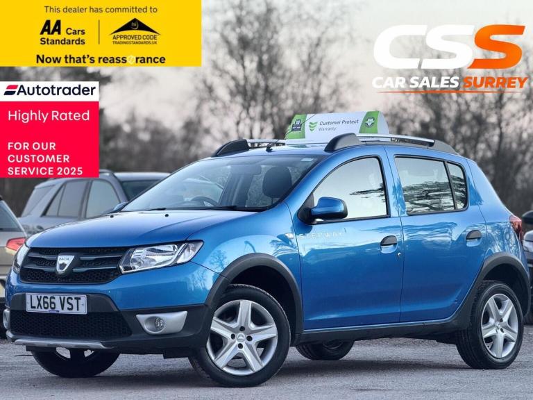 DACIA SANDERO STEPWAY 0.9 TCe Laureate Euro 6 (s/s) 5dr 2016