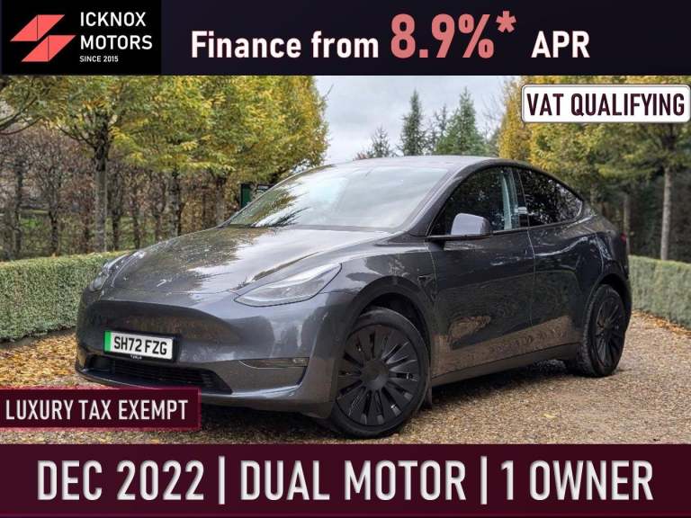 2022 Tesla Model Y (Dual Motor) Long Range Auto 4WDE 5dr MPV Electric Automatic