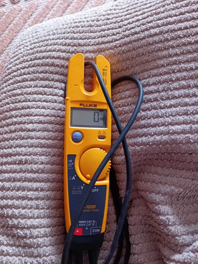 Fluke t5 1000v meter test lamps 