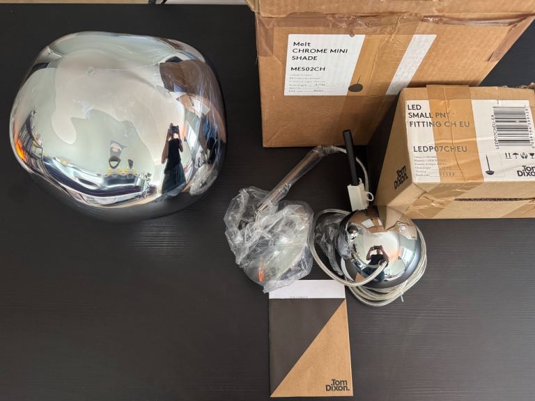 Tom Dixon Melt Chrome Mini Shade