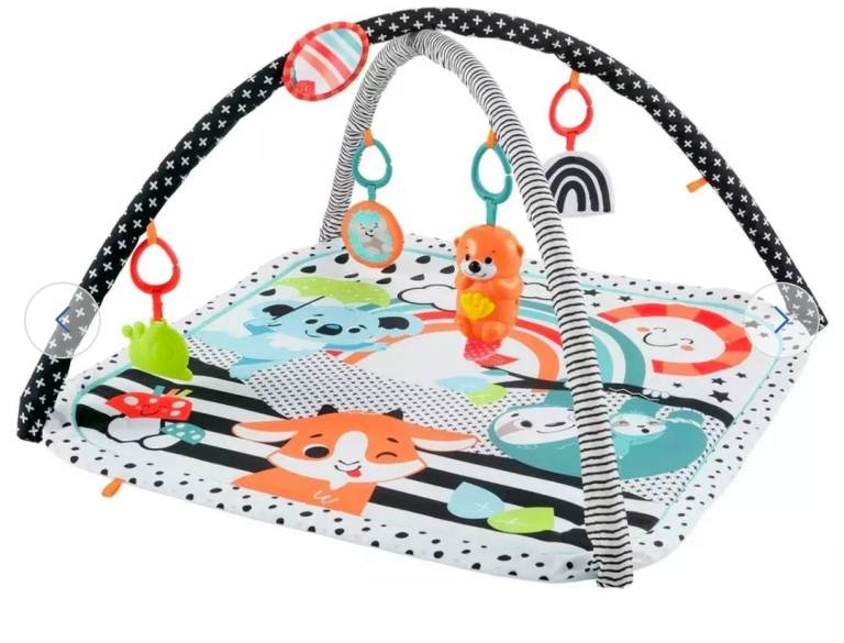 Fisher Price Baby Activity Play Mat with Arch and Toys – Excellent Condition