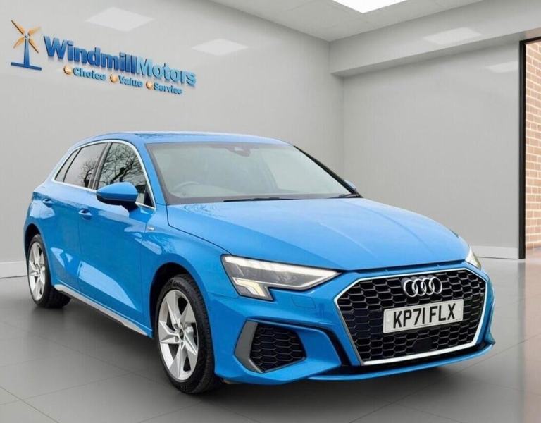 2022 Audi A3 1.4 TFSIe 40 S line Sportback S Tronic Euro 6 (s/s) 5dr (17in Alloy