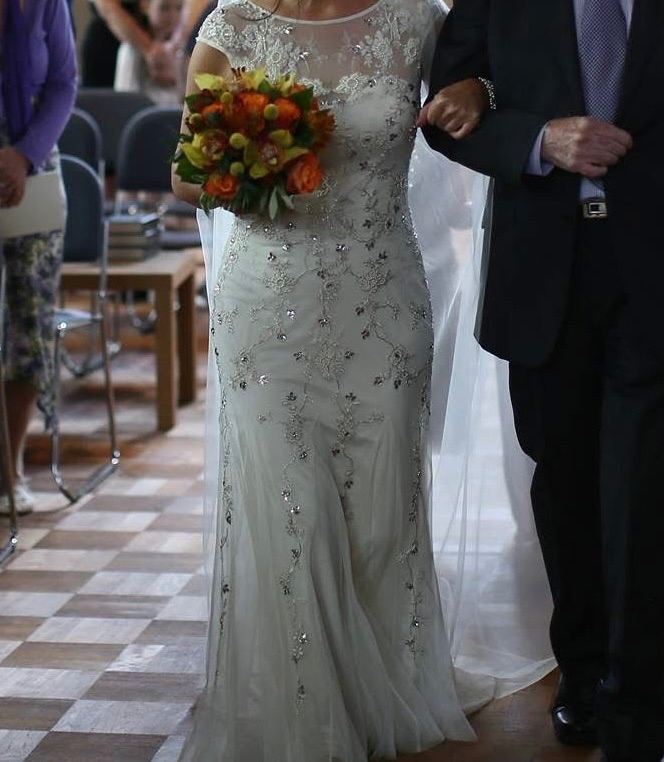 Monsoon Isabella Wedding Dress - size 12