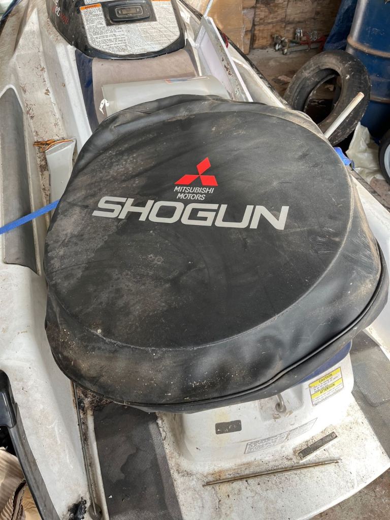 Mitsubishi tyre cover 