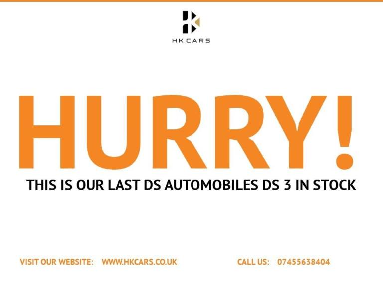 2017 DS Automobiles DS 3 1.2 PureTech Givenchy Le Makeup Hatchback 3dr Petrol EAT6 Euro 6 (s/s) (...