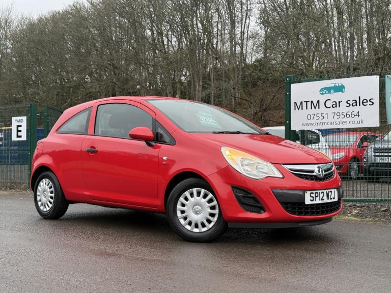 VAUXHALL CORSA 1.0 ecoFLEX 12V S 2012