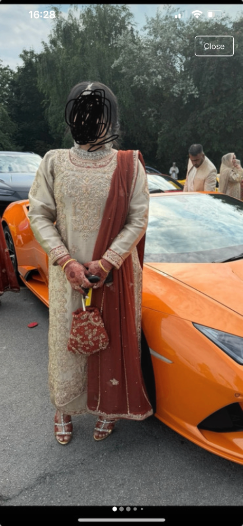 Asian wedding suit 4 piece 