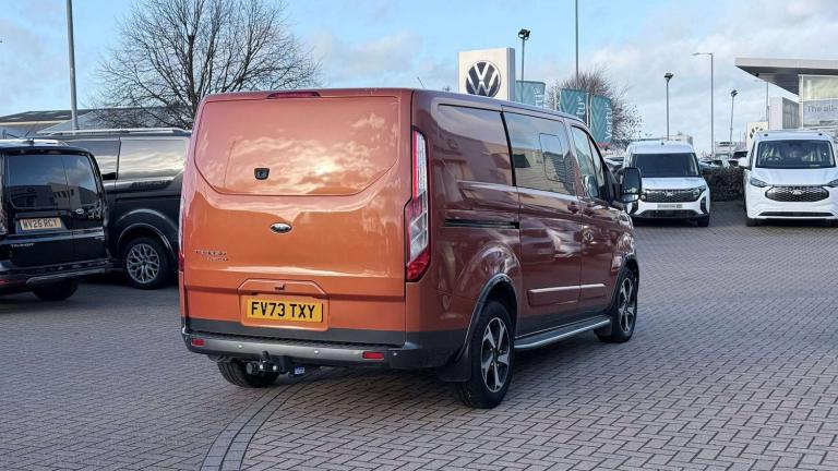 2023 Ford Transit Custom 2.0 EcoBlue 170ps Low Roof D/Cab Active Van Auto PANEL VAN DIESEL Automatic