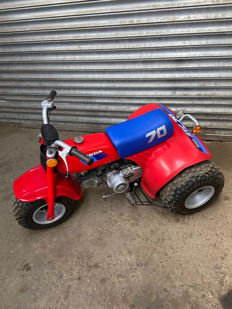 Honda trx 125 quad big red 