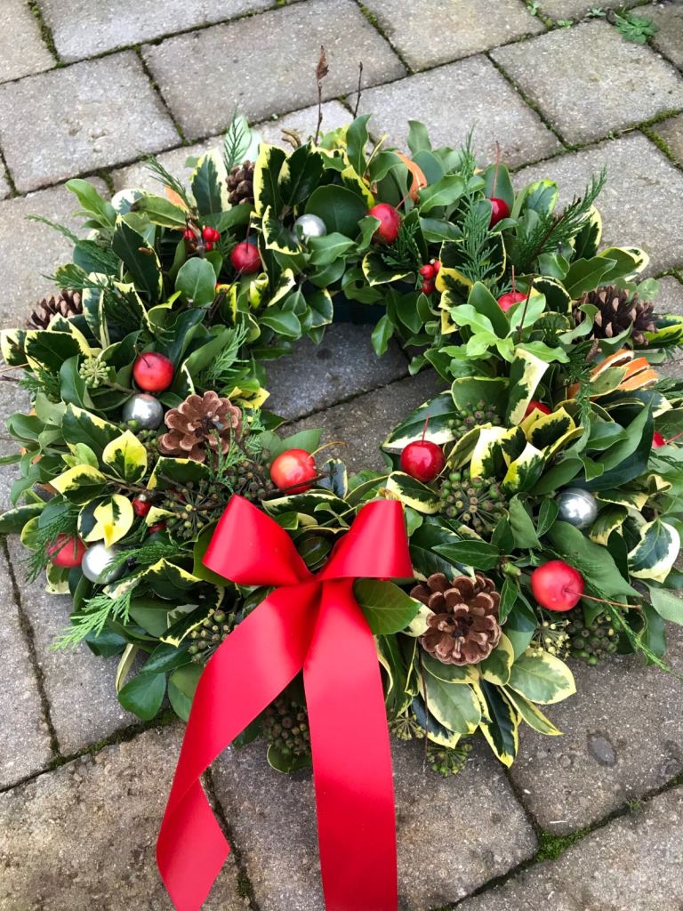 image for Christmas Holly Wreath