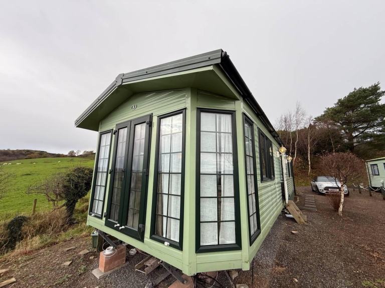Last Luxury Starter Caravan with Brand New Decking on a Stunning Pitch Near Cast