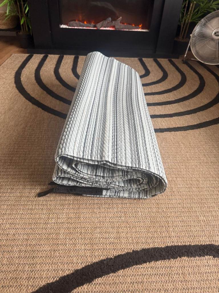 Kampa Dometic Rally 260 Continental Awning Carpet Breathable Groundsheet VGC