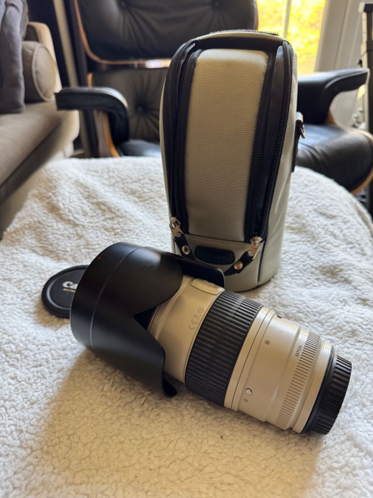 Canon Zoom Lens EF 70-200mm f/2.8L USM with Case