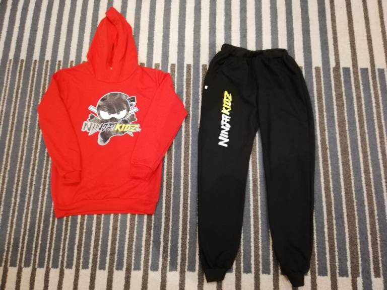 Ninja Kidz set - Trousers and hoodie 