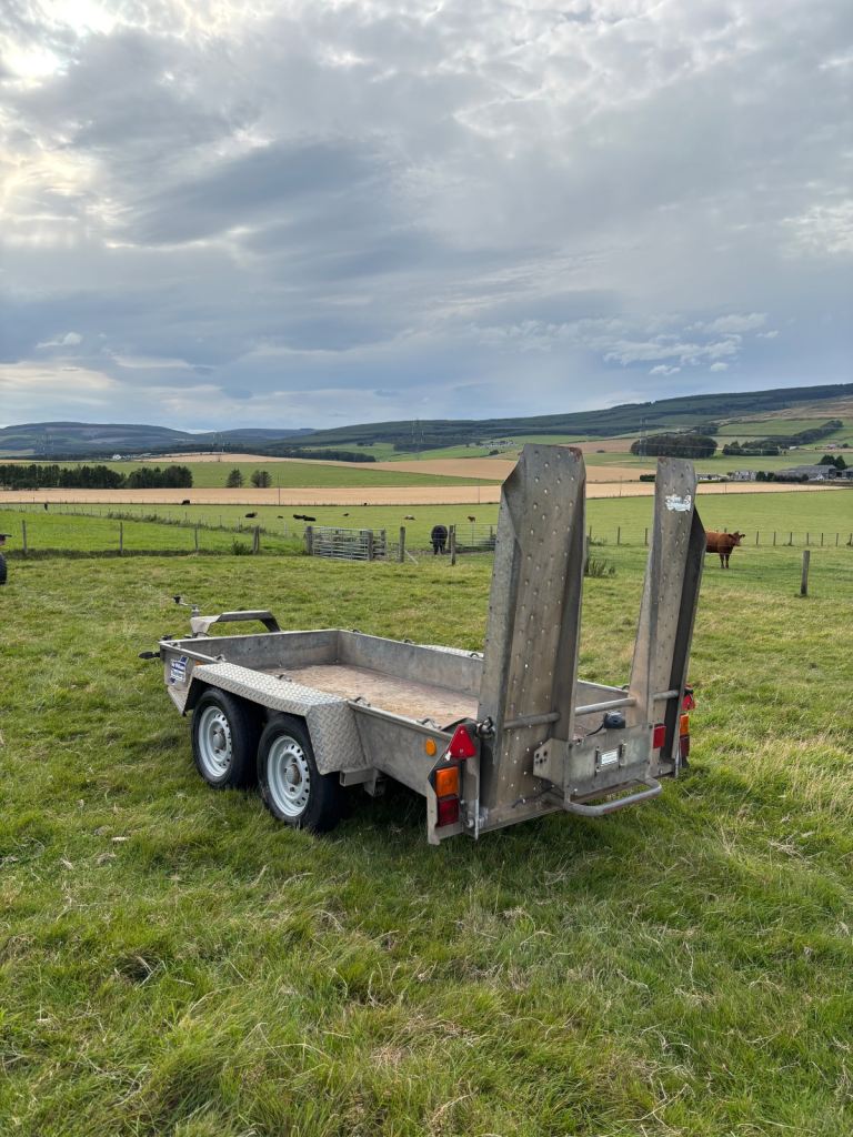 Ifor Williams plant trailer 