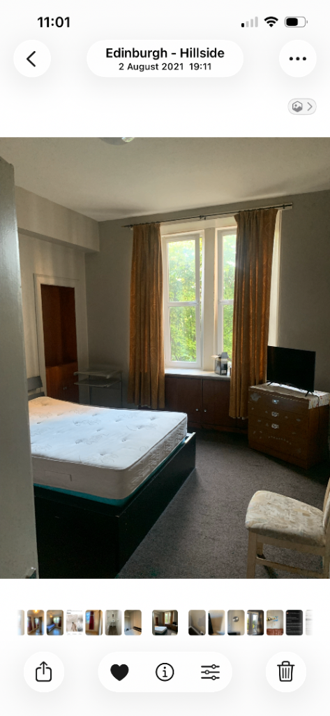 One bedroom flat Leithwalk 