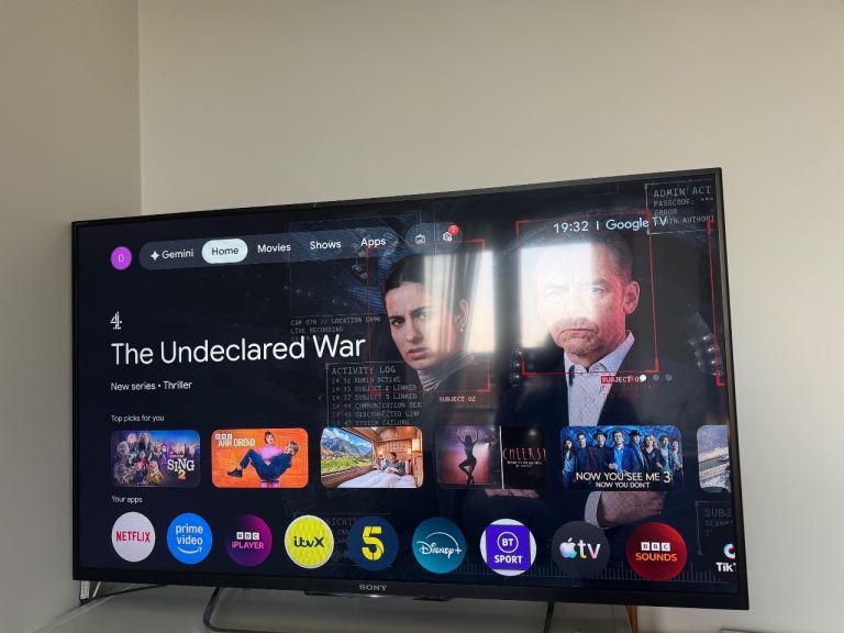 Sony KDL 42W800B 42’ smart TV