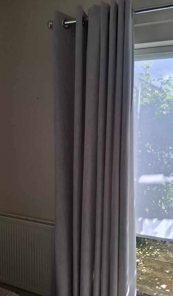 Grey Curtains 