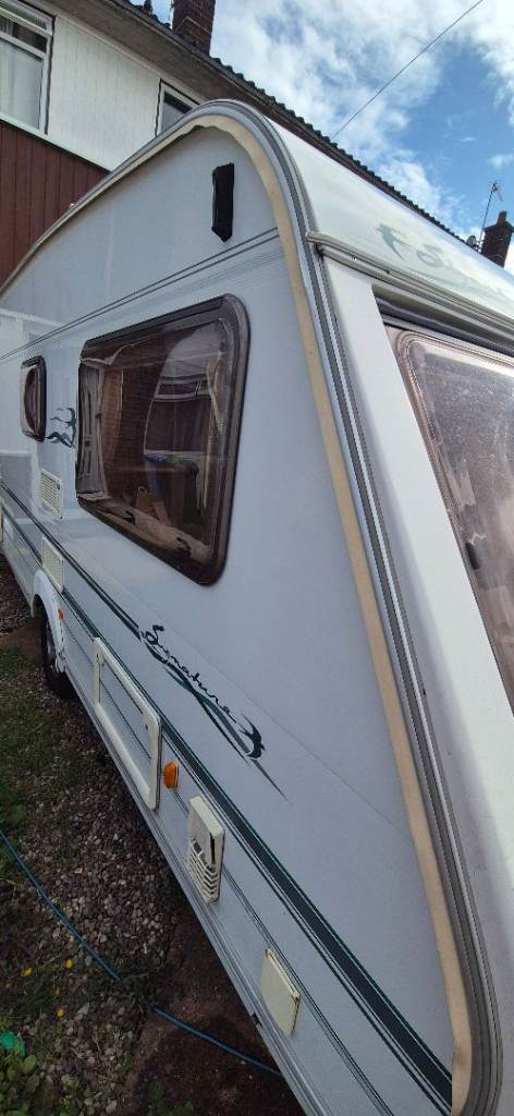 Caravan 2 berth with solar panel and inverter 