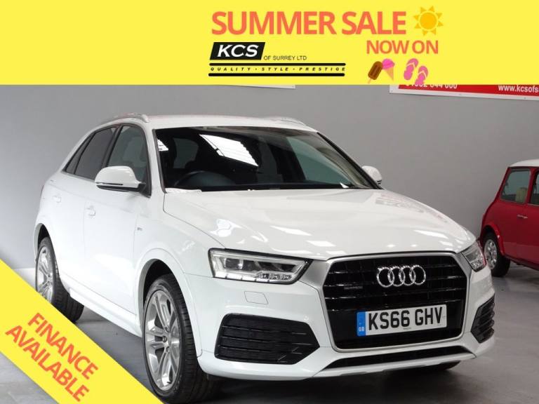2016 Audi Q3 2.0 TFSI S line Plus SUV 5dr Petrol S Tronic quattro Euro 6 (s/s) (180 ps) ESTATE Pe...