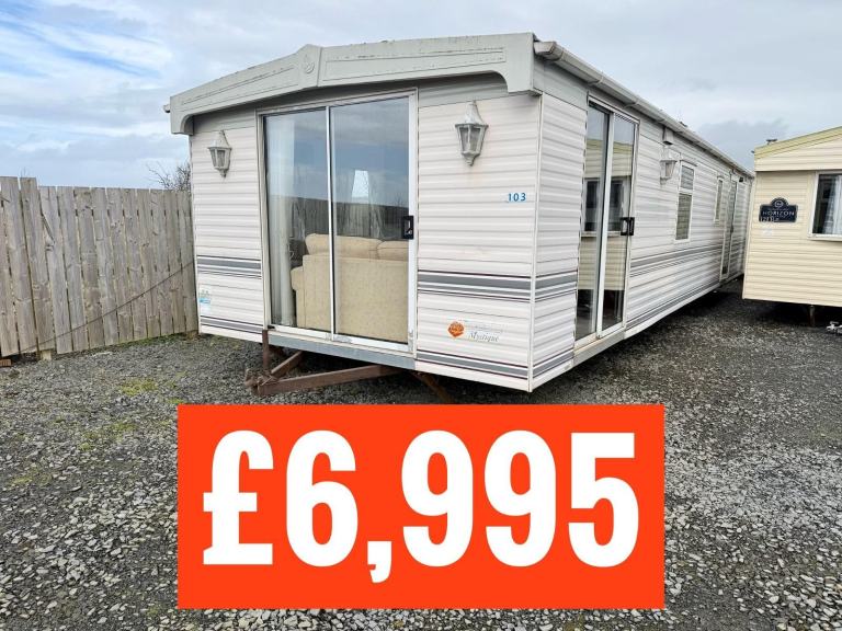 OFF SITE static caravan Scotland double glazed & heated 2 bed Pemberton Mystique