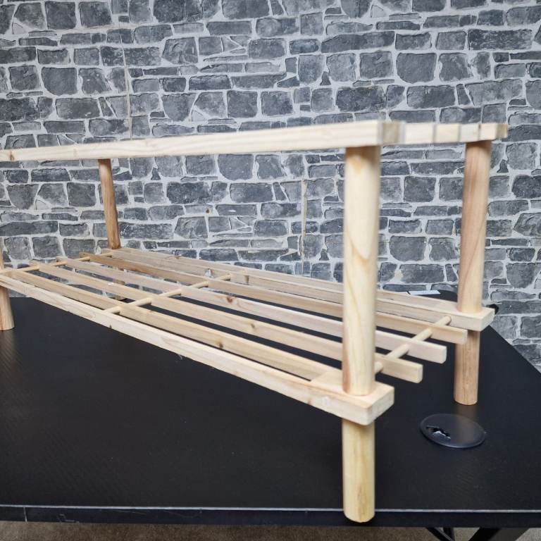 Small Wooden Shoe Rack