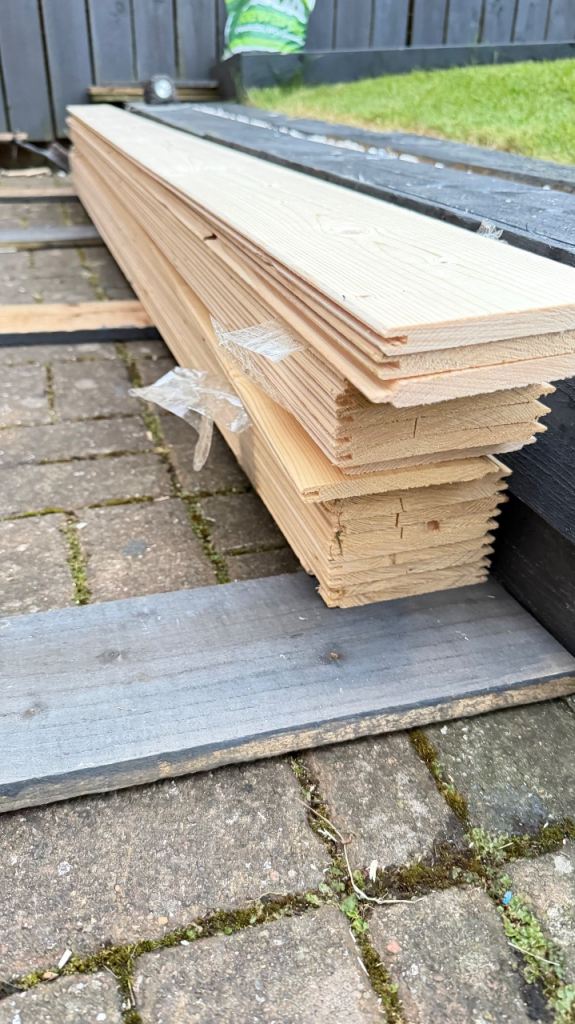 Unused Tongue & Groove Timber Floor Boards - 4.8m Lengths