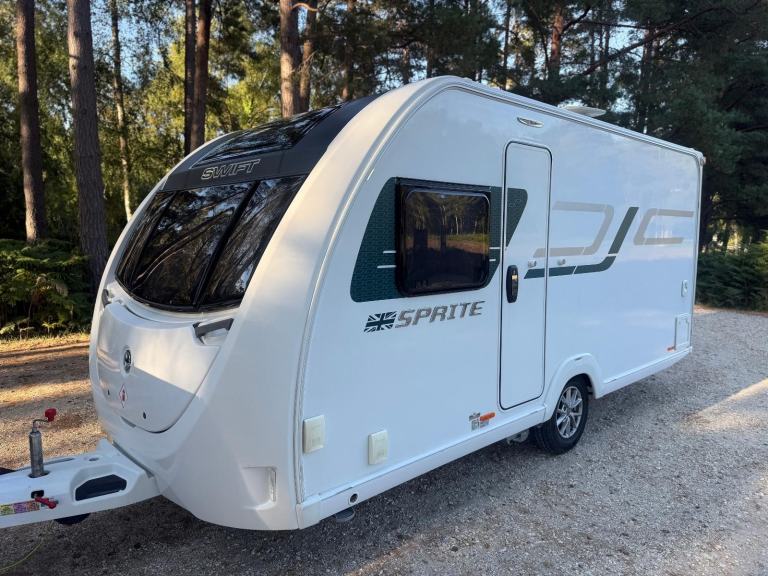 Swift sprite alpine 4 4 berth fixed bed caravan 2019