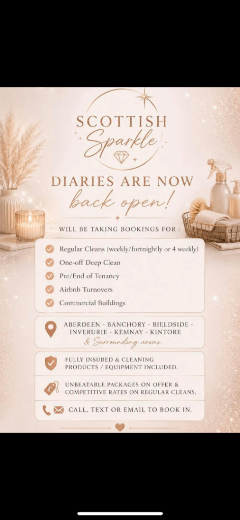 Scottish Sparkle - Cleaning Service Near You