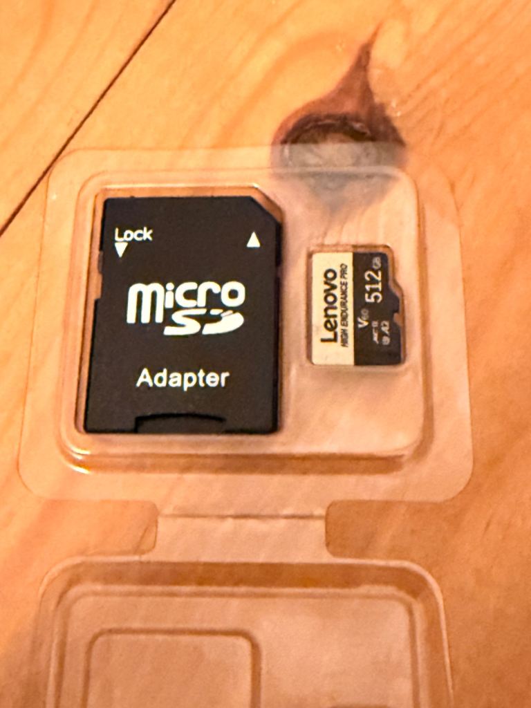 Brand New Lenovo High Endurance PRO 512GB MicroSD Card + SD Adapter