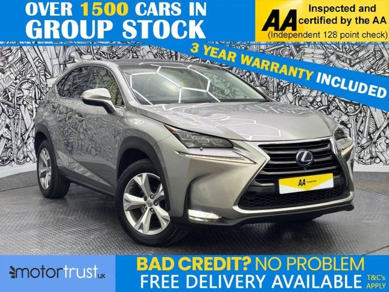 2016 Lexus NX 300h 2.5 Premier 5dr CVT ESTATE PETROL/ELECTRIC Automatic