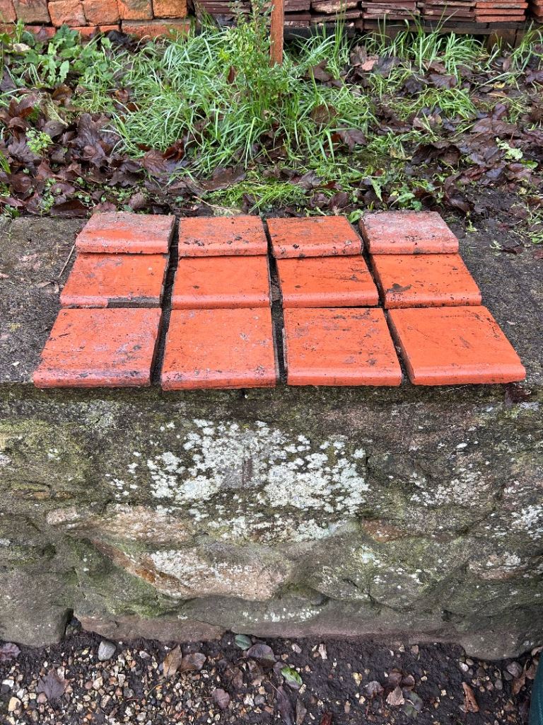 Reclaimed Dennis Ruabon Red Quarry Tiles