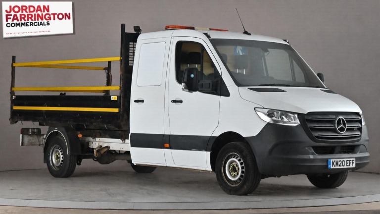2020 MERCEDES BENZ SPRINTER 2.1 316 RWD DOUBLE / CREW CAB TIPPER TOOL STORAGE