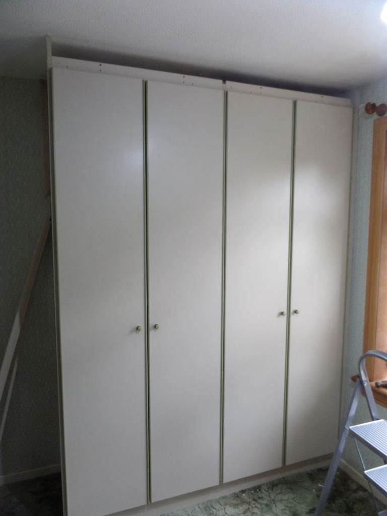 Large fitted double wardrobe - Schreiber vintage