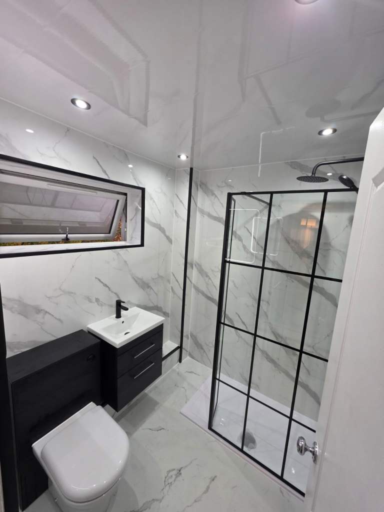 Full bathroom supply and install from£3000