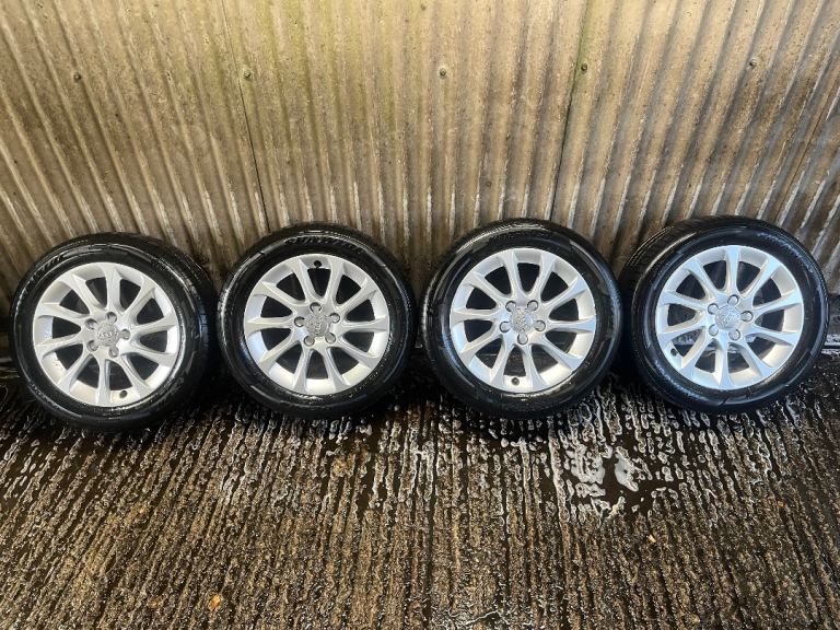 Genuine 16” Audi A3 SE alloy wheels - 5x112