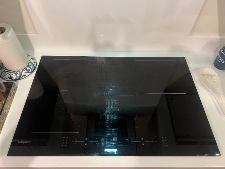 Hotpoint Induction Hob Black Glass Built In Electric Touch Control Hob