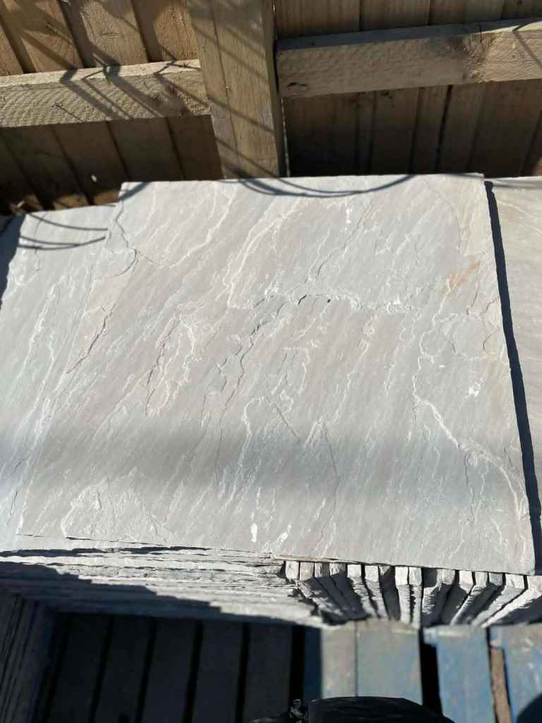 New 600 x 600 Kandla Grey Indian Sandstone x65 Available