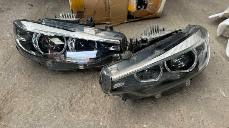 Bmw F32 F33 F36 M3 M4 Lci Headlights Full Led Pair Left Passengers Driver Right